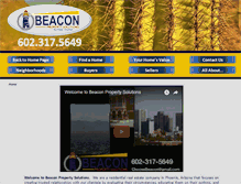 Tablet Screenshot of choosebeacon.com